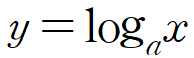 y=log_a(x) 식